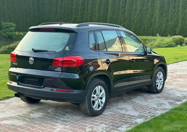 Volkswagen Tiguan cena 46900 przebieg: 170000, rok produkcji 2014 z Trzcianka małe 92